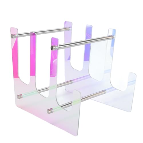 Fuerdich Acryl Abstandshalter für Display, Klares Acryl-Display Riser Acryl Tastatur Display Ständer 3-stöckiger Tastatur-Display-Ständer Mechanische Computer Tastatur Ständer Regal von Fuerdich