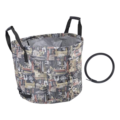 Gartenabfallsack Für Gras Laub Hecke Gartenabfall, Gartensack Wiederverwendbare Wasserdichte Leinwand Mit Großem Fassungsvermögen Laubsack Für Den Außenbereich Garten Hof Wiese von Fuerdich