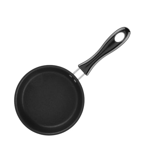 Mini-Eierpfanne, 11,9 cm große Omelettpfanne für Einzelportionen, kleine Bratpfanne, spülmaschinenfest, mit kühl bleibendem Griff für Eier, Pfannkuchen Mini-Eierpfanne, 11,9 cm große Omelettpfanne für Einzelportionen, kleine Bratpfanne, spülmaschinenfest, mit kühl bleibendem Griff für Eier, Pfannkuchen von Fuerdich
