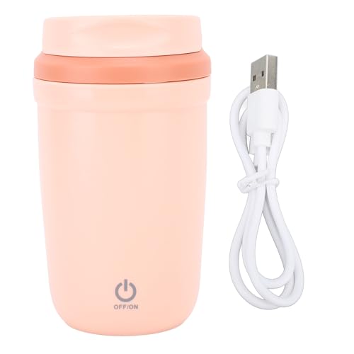 Selbst rührende Becher, selbstmischende Kaffeetasse, 350 ml USB -Leckdeckel Edelstahl Elektrische Mischung Tasse, Fahrt Magnetische automatische Rührtasse für Kaffeesaft Teemilch, von Fuerdich