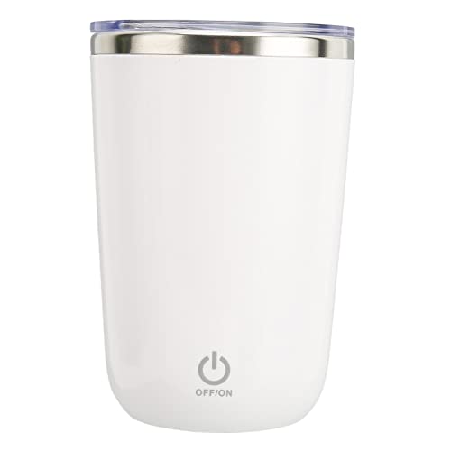 Selbst rührende Becher, selbstmischende Kaffeetasse, 350 ml USB -Leckdosen Edelstahl Elektrische Mischung Tasse, Fahrt Magnetische automatische Rührtasse mit Deckel für Kaffeesaft Selbst rührende Becher, selbstmischende Kaffeetasse, 350 ml USB -Leckdosen Edelstahl Elektrische Mischung Tasse, Fahrt Magnetische automatische Rührtasse mit Deckel für Kaffeesaft von Fuerdich