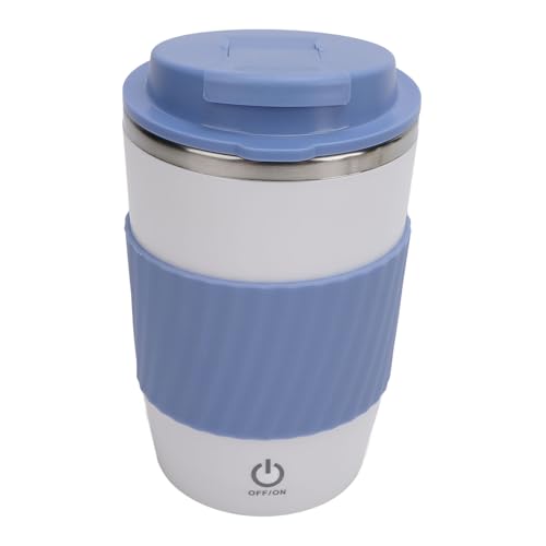 Selbst rührende Becher, selbstmischende Kaffeetasse, 350 ml USB -Leckschutzdeckel Edelstahl Elektrische Mischung Tasse, Fahrt Magnetische automatische Rührtasse für Kaffeesaft Selbst rührende Becher, selbstmischende Kaffeetasse, 350 ml USB -Leckschutzdeckel Edelstahl Elektrische Mischung Tasse, Fahrt Magnetische automatische Rührtasse für Kaffeesaft von Fuerdich