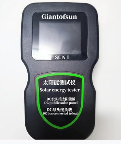 Solarpanel-Tester 50V/10A Photovoltaik-Tester zur Messung von Open-Circuit-Spannung/Kurzschlussstrom von Fuerdich
