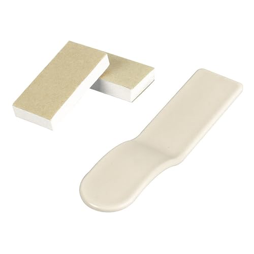 Toilettensitz Heber, Toilettensitzheber Griff Toilettensitz Deckel Heber Griff Toilettensitzgriff Toilettensitzheber Toilettendeckelheber Selbstklebende Heber für WC-Sitz (Khaki) von Fuerdich