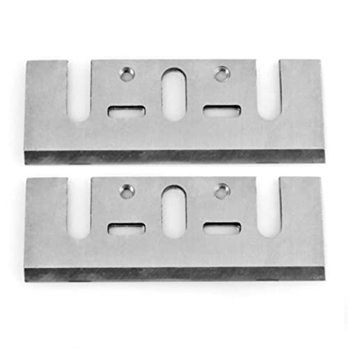 2x Hobelmesser 82 x 29 x 3 mm HSS Ersatzmesser HM Wendemesser für Elektrohobel von Fugamo