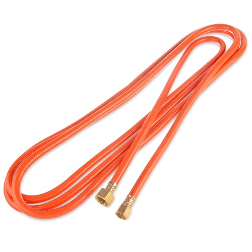 5 m Gasschlauch 3/8" x 1/2" 10 bar Ersatzschlauch Grill Verlängerung von Fugamo