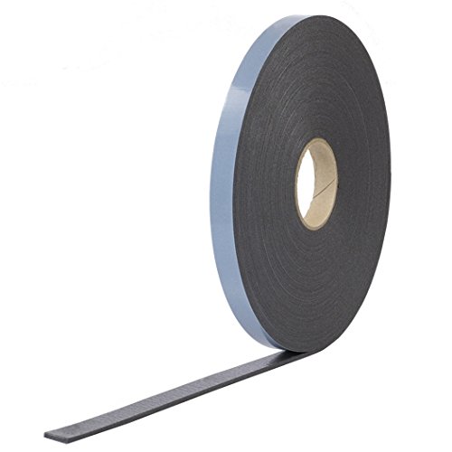 Doppelseitiges Klebeband 15mm breit 2mm stark grau 10m Rolle von Fugendichtband24