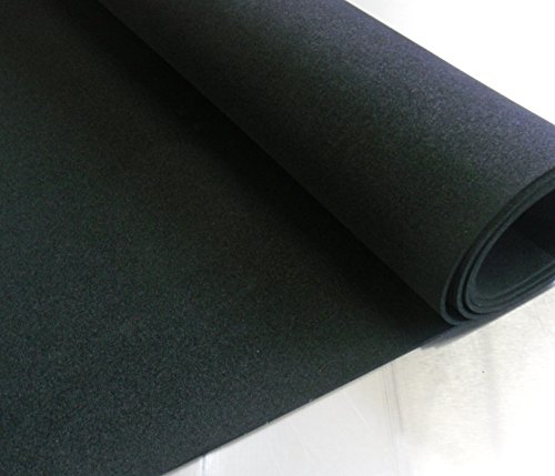 EPDM Zellkautschuk 4mm Stärke 0,5mx1m schwarz von Boppon