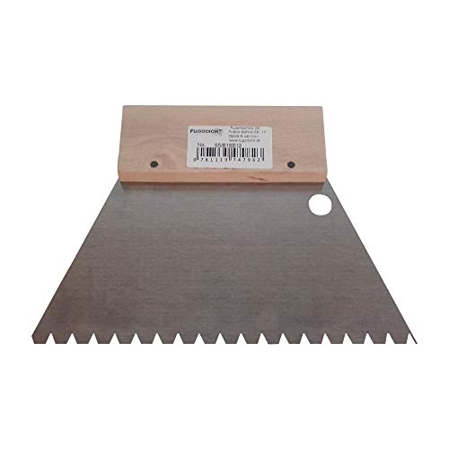 Fugodicht Leim Klebstoff Zahnspachtel Bodenleger Normalstahl B12 5.0x5.0mm gezahnt 180mm Fugodicht Leim Klebstoff Zahnspachtel Bodenleger Normalstahl B12 5.0x5.0mm gezahnt 180mm von Fugodicht