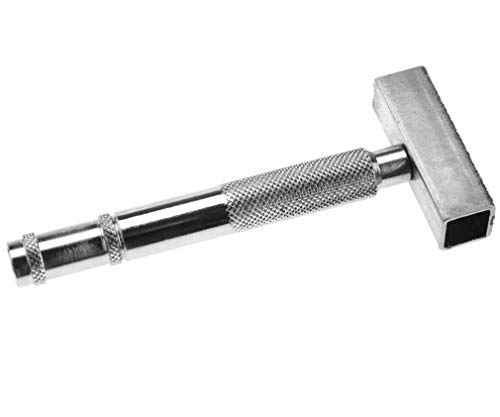 Fuhaoo Diamant-Schleifscheibenabrichter 40 x 10 mm Schleifscheiben-Abrichter Rutschhemmender Griff,1 Stück, Silber von Fuhaoo