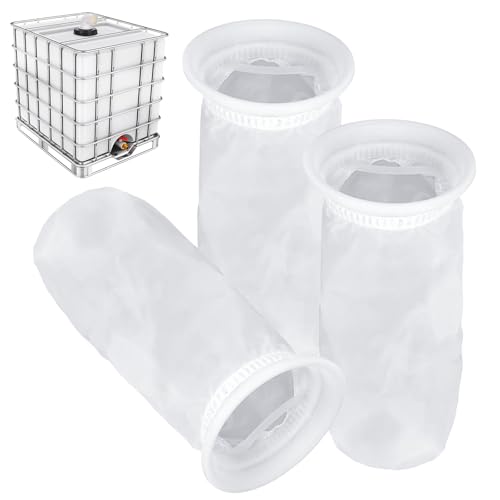 Fuhesgu 3 STK IBC Tank Filter Nylon IBC Container Deckelfilter 200 Mesh IBC Ersatzfilter Regenwasserfilter DN75 Regentonne Filter Regenwassertank IBC Tank Wasserfilter für Filterset Regenwassertanks von Fuhesgu