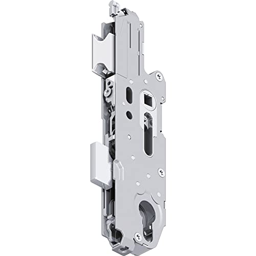 FUHR VM5R6520 Silber Multisafe 855 R Türschloss Mehrfachverriegelung, Schlosskasten lose DM65, PZ 92 mit Wechsel, Stahl verzinkt von FUHR