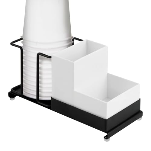 Fuikupe Kaffee Organizer, Kohlenstoffstahl Kaffeestation Kaffeeecke Coffee Station Papierbecher Halter Für Hotel Esstisch Bürotisch Cafeteria Fuikupe Kaffee Organizer, Kohlenstoffstahl Kaffeestation Kaffeeecke Coffee Station Papierbecher Halter Für Hotel Esstisch Bürotisch Cafeteria von Fuikupe