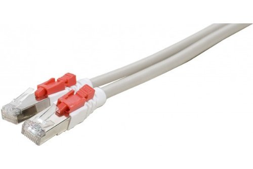 Dexlan Patchkabel (CAT6 SSTP Patchkabel mit Verriegelungssystem – Grau von Fujifilm