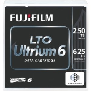 Fujifilm 16310744 LTO Tape Cart, 6 Ultrium 2.5TB/6.25TB Bibliothek Pack Tape Cartridge, jeder sollte von Fujifilm