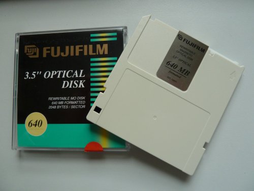 Fujifilm 640 MB magnetisch optischer Speicher von Fujifilm