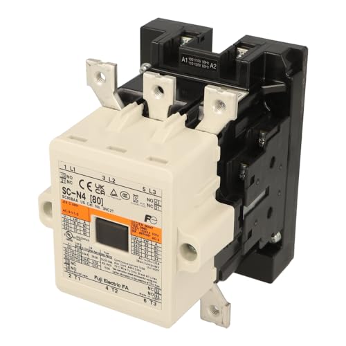 SCN4/1 | SC80BAA-H22 | FUJI SC-N4 AC100/110V CONTACTOR 2N/O+2N/C AUX (40KW AC3 380/440V) von Fujifilm