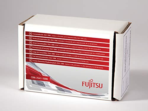 Fujitsu/PFU Verbrauchsmaterial-Set: 3541-100K für S1300, S1300i Inklusive 1 x Pick-Rolle und 1 x Trennrolle. Geschätzte Lebensdauer: bis zu 100 K Scans von Fujitsu