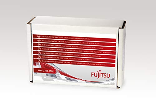 Fujitsu/PFU Verbrauchsmaterial-Set: 3708-100K für SP-1120, SP-1125, SP-1130 Inklusive 2 x Pickrollen und 1 x Bremsrolle. Geschätzte Lebensdauer: bis zu 100 K Scans von Fujitsu