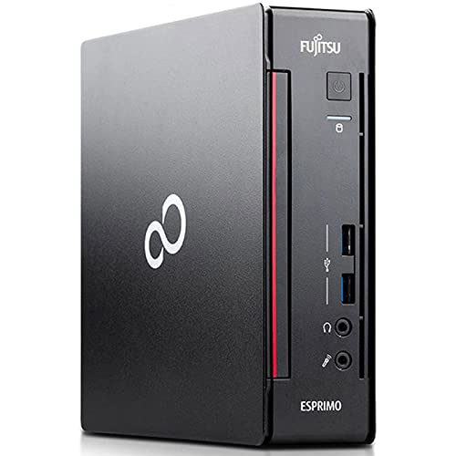 Fujitsu Esprimo Q956 Mini-PC Intel i5-6400T RAM 8GB DDR4 SSD 240GB Wifi Windows 10 Pro + Office 2021 (überholt) von Fujitsu