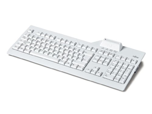 Fujitsu KB SCR Tastatur USB weiß 15-35°C -20-60% 460x203x51mm Windows XP/7/Vista von Fujitsu