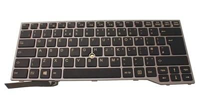 Fujitsu Keyboard (Czech)/Slovakian Black, FUJ:CP631033-XX (Black) von Fujitsu