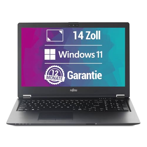 Fujitsu LifeBook U748 14 Zoll Full HD Laptop Intel Core i5-8250U@ bis zu 3,4 GHz 16 GB 256 GB SSD mit Windows 11 Pro & GRATIS Antiviren-Software inkl. 12 Monate Garantie (Generalüberholt) von Fujitsu