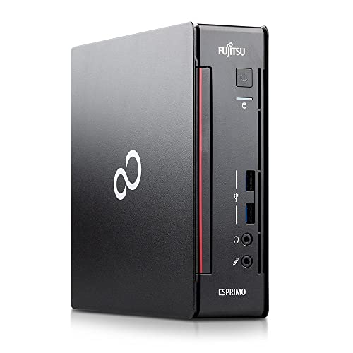 Fujitsu Mini PC Desktop Esprimo Q556, Prozessor Core i5-7400T, RAM 16 GB, SSD 240 GB, Win 10 Pro (Generalüberholt) von Fujitsu