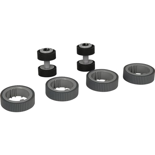Fujitsu PFU Verbrauchs-Set 3670-400K für fi-7140, fi-7240, fi-7160, fi-7260, fi-7180, fi-7280 inkl. 2 Pick-Rollen und 2 Bremsenrollen Geschätzte Lebensdauer: bis zu 400K Scans, CON-3670-400K von Fujitsu