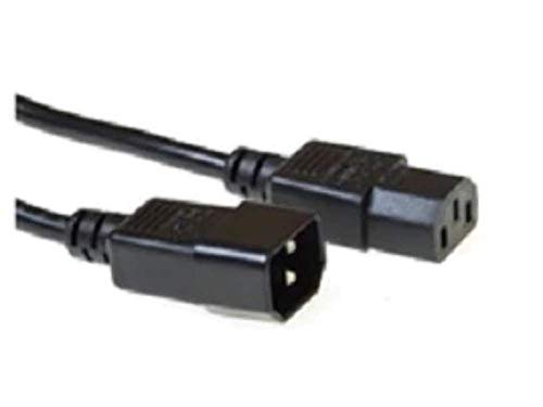 Microconnect Power Cord 1.2 m Extension C13-C14, Black. von Microconnect
