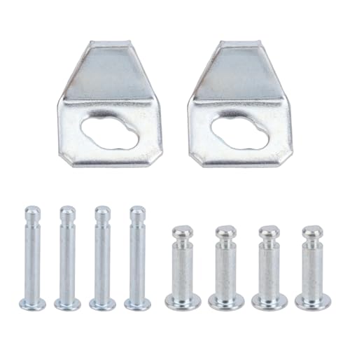 2 x Fliegenschließer-Eisenbleche, 4 x lange Ersatzstifte und 4 x kurze Ersatzteile-Stifte, Bildschirm-Türschließer-Hardware-Set, kompatibel mit Andersen Emco Larson 40201 Pella Wright-Produkten 2 x Fliegenschließer-Eisenbleche, 4 x lange Ersatzstifte und 4 x kurze Ersatzteile-Stifte, Bildschirm-Türschließer-Hardware-Set, kompatibel mit Andersen Emco Larson 40201 Pella Wright-Produkten von Fukaisu