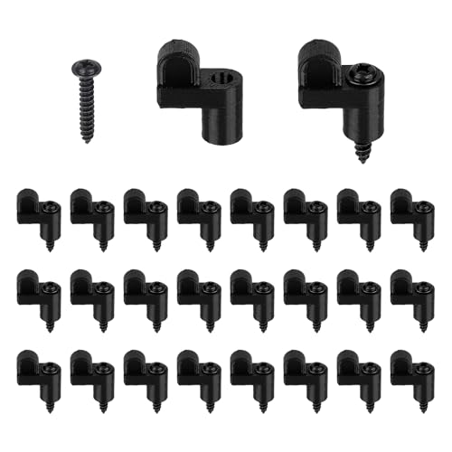 24 Stück 0,95 cm Fenster-Display-Clips, Druckguss, Türclips mit Schrauben für Befestigungen, Winterfenster, Halter-Clip, Zubehör für Sturmfenster, Sturmpaneele 24 Stück 0,95 cm Fenster-Display-Clips, Druckguss, Türclips mit Schrauben für Befestigungen, Winterfenster, Halter-Clip, Zubehör für Sturmfenster, Sturmpaneele von Fukaisu