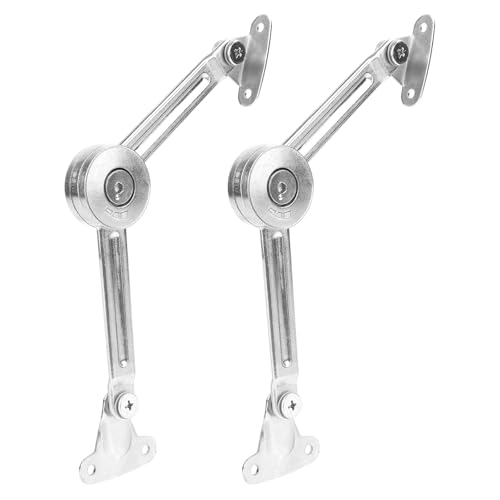 2stk Truhen Scharniere, Legierung Deckelhalterung Festes Scharnier Leise Schließend Strapazierfähig 0-110° Bereich Hardware für Schränke Kleiderschränke Spielzeugkisten (mit Montageteilen Werkzeugen) von Fukaisu
