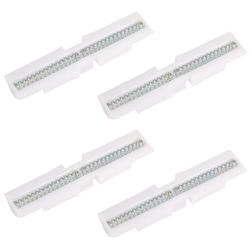 4 Stück 1107 Doppelfalt-Tür-Schiebetürführung, Doppelfalt-Schiebetürführung, obere Schiebetüren, Hardware-Essentials Teile 4 Stück 1107 Doppelfalt-Tür-Schiebetürführung, Doppelfalt-Schiebetürführung, obere Schiebetüren, Hardware-Essentials Teile von Fukaisu