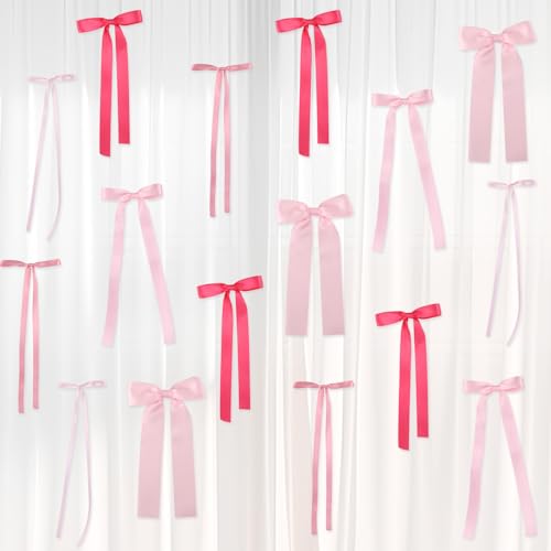 40stk Pinke Schleifen Wanddekoration, Niedliche Schleifen Hintergrund DIY Coquette Girlande Bändern für Mädchenzimmer Schlafzimmer Geburtstagsfeier Dekorationen Hochzeit Baby Shower 40stk Pinke Schleifen Wanddekoration, Niedliche Schleifen Hintergrund DIY Coquette Girlande Bändern für Mädchenzimmer Schlafzimmer Geburtstagsfeier Dekorationen Hochzeit Baby Shower von Fukaisu