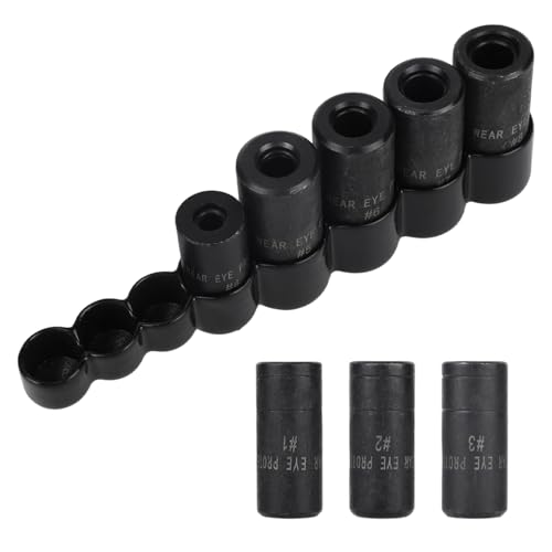 70500 Wasserhahn-Steckschlüssel-Set, Wasserhahn-Steckschlüssel-Set mit 1/4-Zoll- und 3/8-Zoll-Antrieb, passend für 1/2 Zoll und 1/8 Zoll NPT, bis zu 12 mm metrische MCTi-Standardarmaturen für von Fukaisu