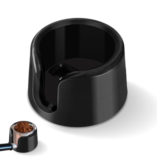 Kaffee Tamper Basis, Kompatibel mit Ninja Espresso Es601 Rutschfeste Kaffee Tamper Basis für Ninja Verbesserte Stabilität (Schwarz) von Fukaisu