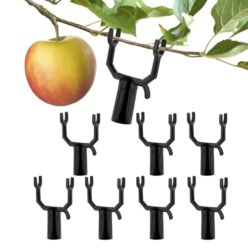 Fukamou Aststützkrücke, Aststütze - 8 Stück Metallstützen Zum Anlehnen Von Zweigen | Y-förmiges Baumstützwerkzeug Für Schräge -Bäume, Ziergärten, Obstgärten, Weinberge von Fukamou
