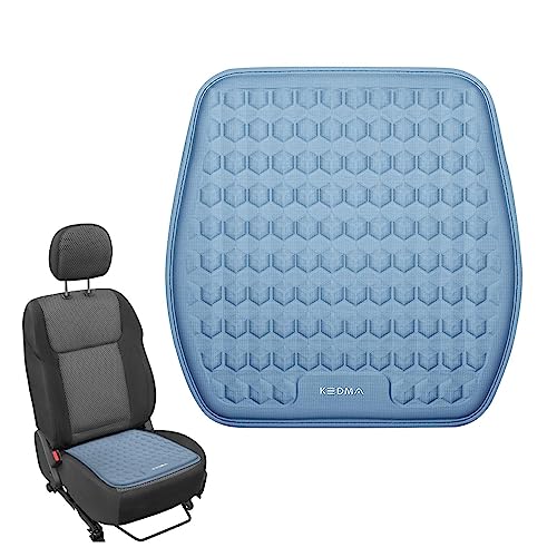 Fukamou Gel Sitzkissen, Gelkissen Stuhlkissen, Ergonomisches Autositzkissen Für Stuhl, Bürostuhl, Auto, Rollstuhl, 46x46 cm von Fukamou