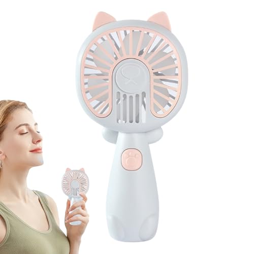 Fukamou Handfächer, Persönlicher Handfächer - Mini Silent Desktop-Studentenventilator - Mini Silent Desktop Student Fan, Hand -Fan Pocket Persönlicher Für Outdoor von Fukamou