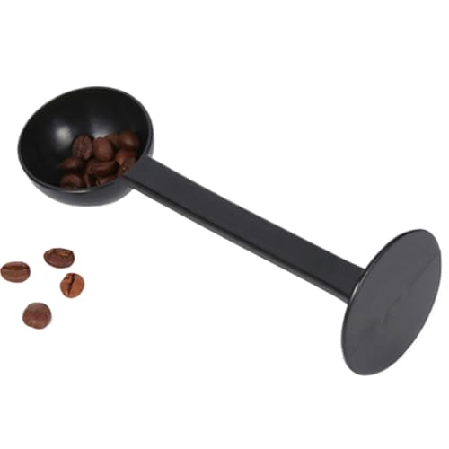 Fukamou Kaffeemesslöffel Und -stopfer,Kaffeelöffel Und -stampfer, Tamper -Kaffeemesslöffel | 2-in-1-Kaffeebohnenlöffel, Stampfschaufel Für Zu Hause von Fukamou