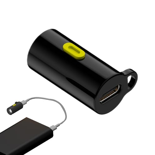 Fukamou Taschenlampen Für Kinder, Helle LED-Leuchte Kompakt Mit Type-C Aufladbar, Kompakte Taschenlampen Mit Hoher Helligkeit Plug -& Play Für Outdoor Camping Wanderung Haushalt von Fukamou