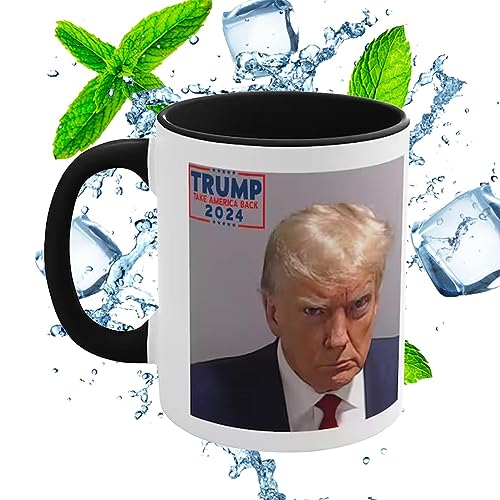 Fukamou Lustige Trump Tasse Personalisiert Kaffeebecher, Brian Bula Trump Mug Shot Kaffeetasse, Tasse Foto Kaffeetasse Wahl 2024 Kaffeetasse von Fukamou