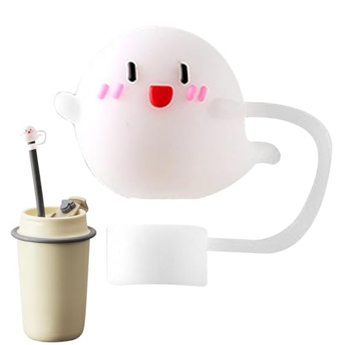 Cartoon-Strohhalm-Topper, niedliche Trinkhalm-Kappen-Abdeckung | Überlaufstopper Strohaufsatz | Auslaufsichere Abdeckung, Tassenzubehör, Silikon-10-mm-Cartoon-Becherstopfen für Cartoon-Strohhalm-Topper, niedliche Trinkhalm-Kappen-Abdeckung | Überlaufstopper Strohaufsatz | Auslaufsichere Abdeckung, Tassenzubehör, Silikon-10-mm-Cartoon-Becherstopfen für von Fulenyi