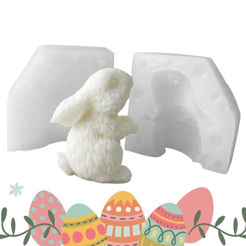 Fondantform, Harzformen | Silikonformen für Kerzen, Silikonformen aus Epoxidharz in Form eines Osterhasen für Süßigkeiten, Schokolade und Fondantform, Harzformen | Silikonformen für Kerzen, Silikonformen aus Epoxidharz in Form eines Osterhasen für Süßigkeiten, Schokolade und von Fulenyi