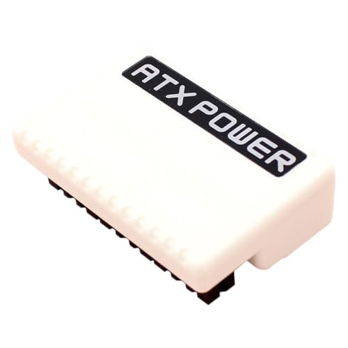 Fulenyi ATX-Motherboard-Adapter, ATX 24-Pin-Motherboard-Versorgung,ATX-Motherboard-Kabeladapter | 24P Motherboard-Versorgung, 90-Grad-Anschluss, Motherboard-Adapter von Fulenyi