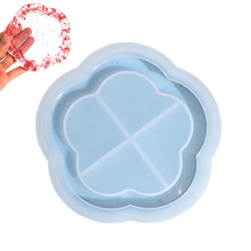 Aschenbecherform aus Harz, Formen aus Harz für Teller – Formen für Tabletts in Form von Herz/Kreis/Blume/Liebe mit Rand, Untersetzer aus Kunstharz für Halterungen Aschenbecherform aus Harz, Formen aus Harz für Teller – Formen für Tabletts in Form von Herz/Kreis/Blume/Liebe mit Rand, Untersetzer aus Kunstharz für Halterungen von Fulenyi