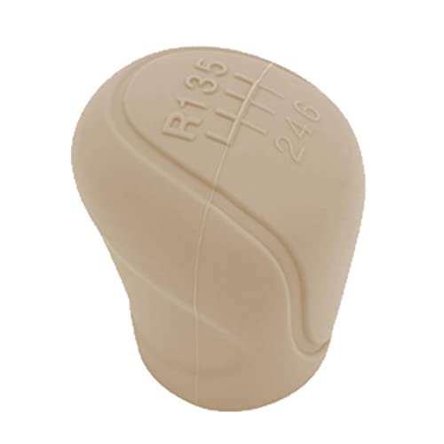 Fulenyi Auto Schaltknauf Abdeckung, Silikon Auto Schaltknauf Abdeckung Schutz, Auto Fahrzeug Runde Weiche Silikon Anti-Rutsch-Hebel Schaltknauf Schaltknauf Abdeckung, Kratzfest, Dehnbar von Fulenyi