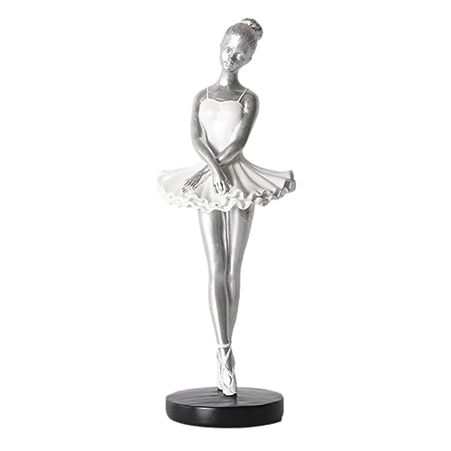 Fulenyi Ballerina-Figur aus Kunstharz für kleine Berufe, Ballett-Tänzerin, Statue, Ballerina-Figur, schöne Tänzerin, Statue, Dekoration des Hauses von Fulenyi