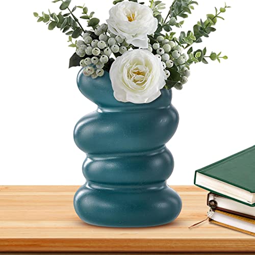 Fulenyi Blumenvase | Spiralblumenvasen für Wohnkultur,Home Decor Vase Fit für Kamin Schlafzimmer Küche Wohnzimmer Tafelaufsätze Schreibtisch Fulenyi Blumenvase | Spiralblumenvasen für Wohnkultur,Home Decor Vase Fit für Kamin Schlafzimmer Küche Wohnzimmer Tafelaufsätze Schreibtisch von Fulenyi